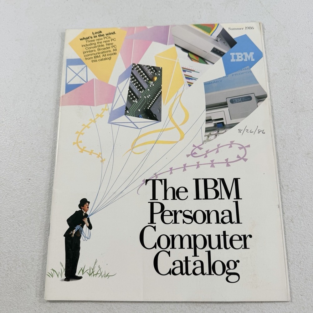 The IBM‎ Personal Computer Catalog Summer 1986 Vintage Computing